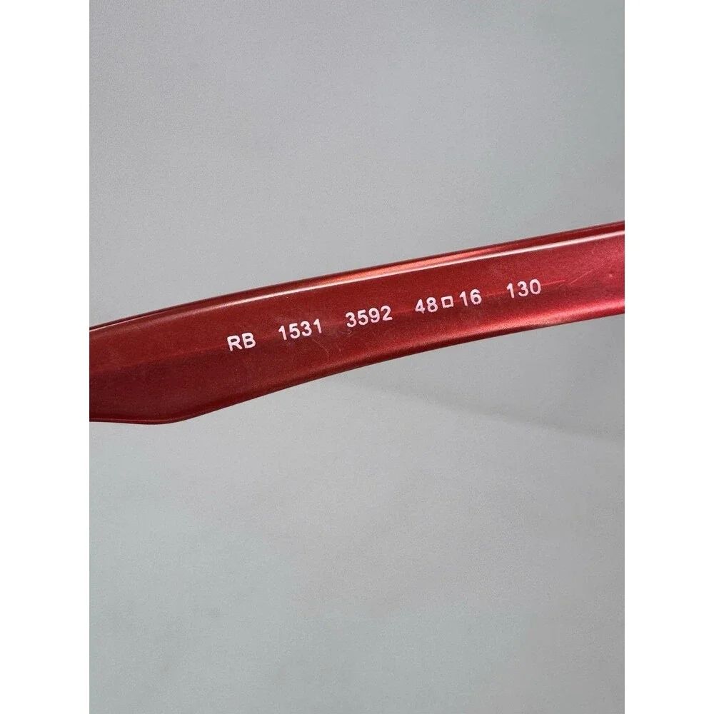 Ray-Ban RB1531 Junior Eyeglass Frames Only 48-16-130 Red 3592